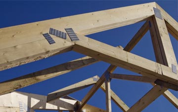 Nedging roof trusses for new builds and additions