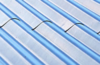 Nedging corrugated roofing