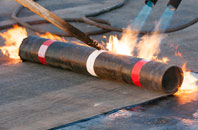 Nedging flat roof sealing